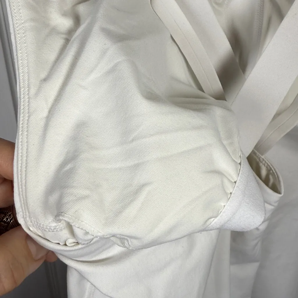 Prana Verana Yoga Support Tank Top in White NEW with Tag W2064 Sz XL - Image 5