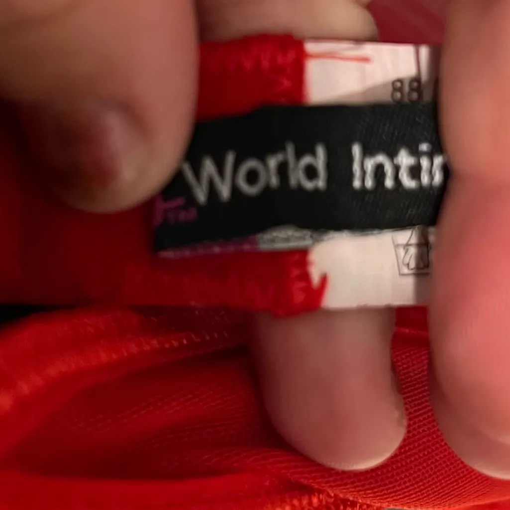 Elegant Red Lace Lingerie one piece - Image 6