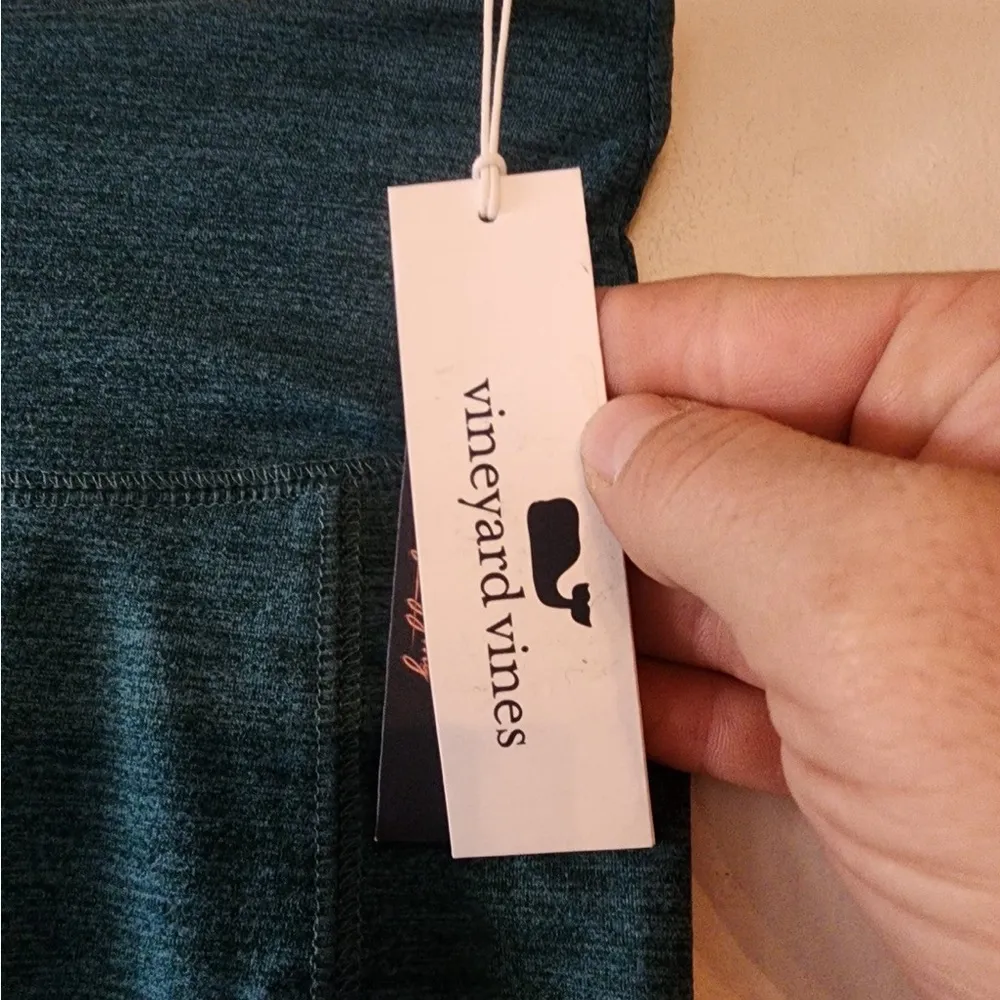 Vineyard Vines performance leggings deep juniper xxs - Image 4