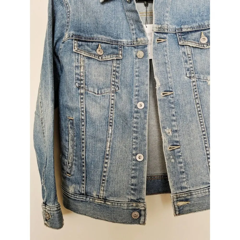 AG The Nancy Boyfriend Jean Jacket - Sz XS - NWT - Image 4