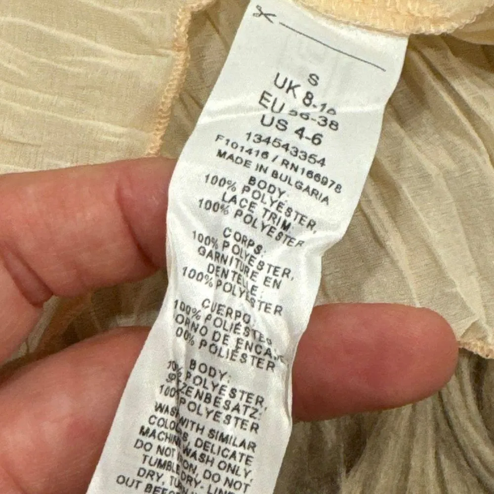 Topshop sheer camisole size small - Image 4