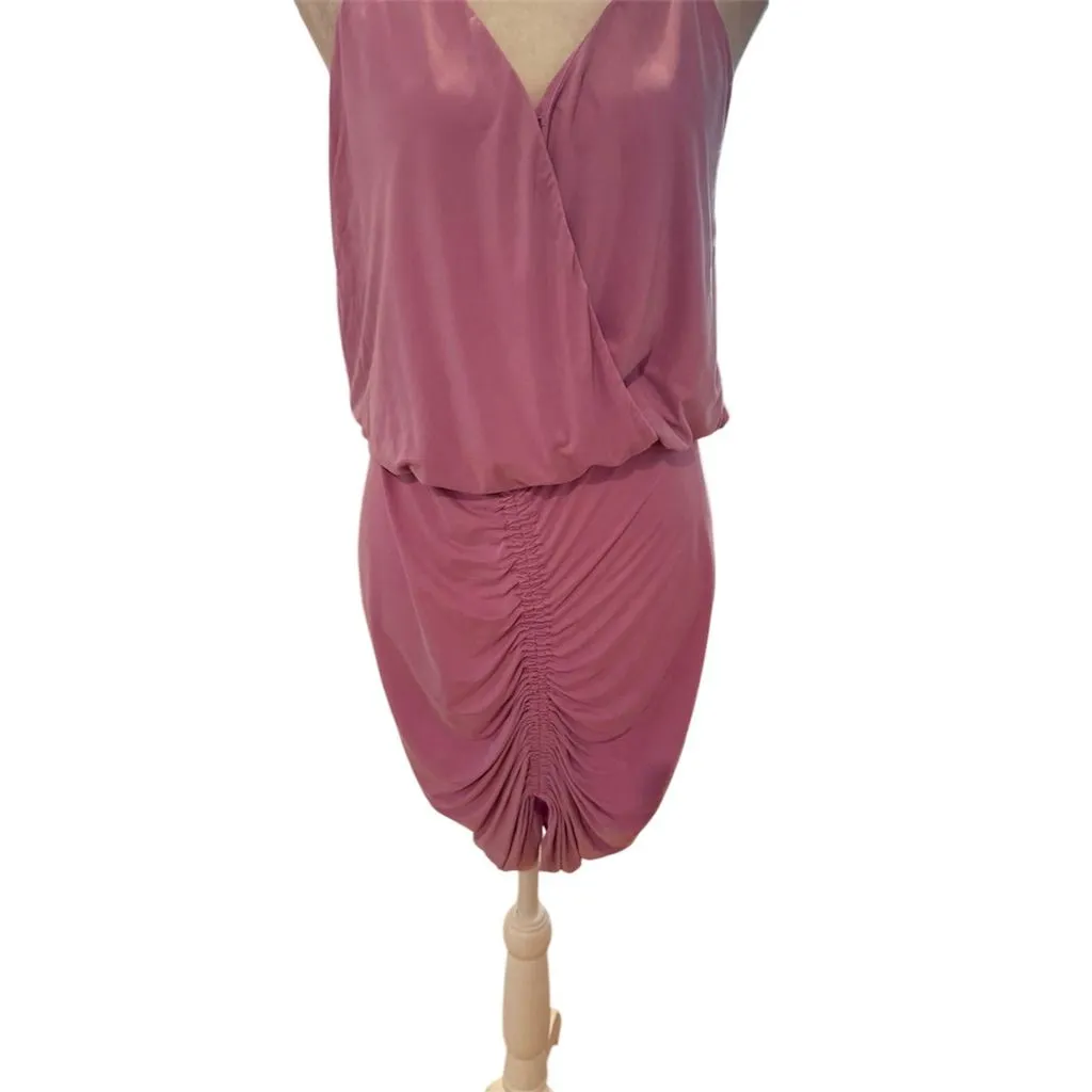 Young Fabulous & Broke Women's S Pink Asymmetrical Mini Dress - Image 2