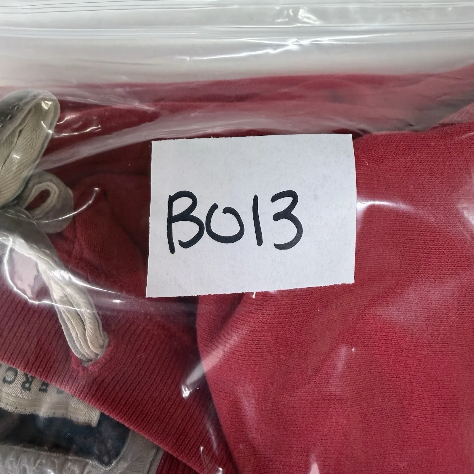 VTG Y2K Abercrombie & Fitch Large Joggers Sweatpants Patch Spellout Low Rise Red - Image 14