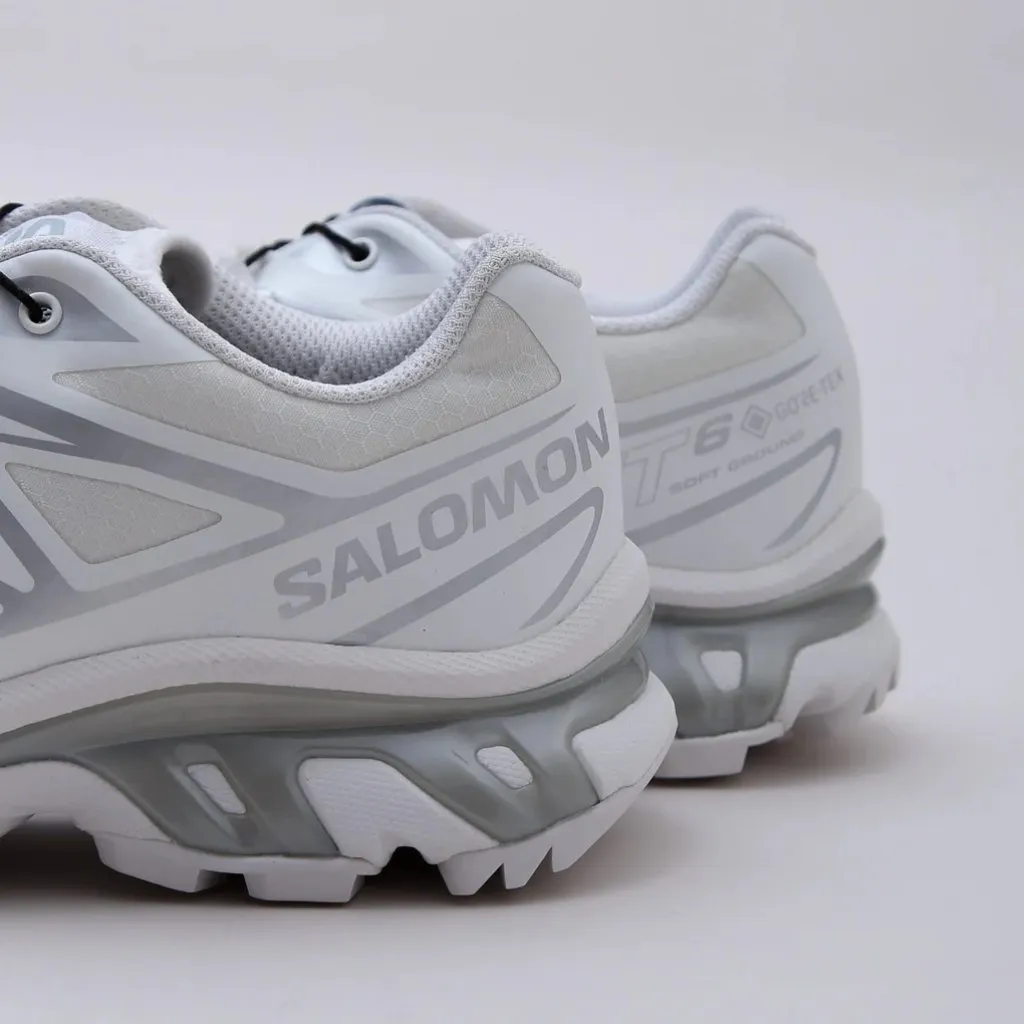 Salomon White and Gray Women's Sneakers - Image 8