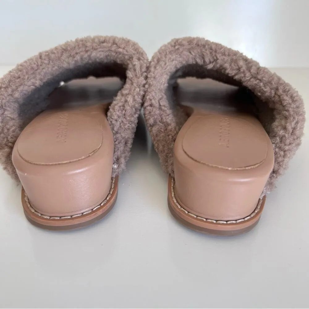 Aerosole Yorketown Faux Shearling Sandal - Image 7