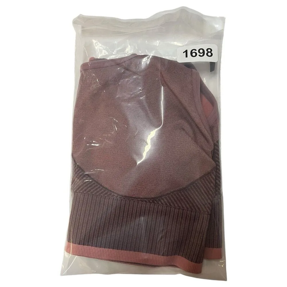 ThirdLove Sports Bra Womens S Kinetic Impact Seamless Light Padding Mauve Pink - Image 11