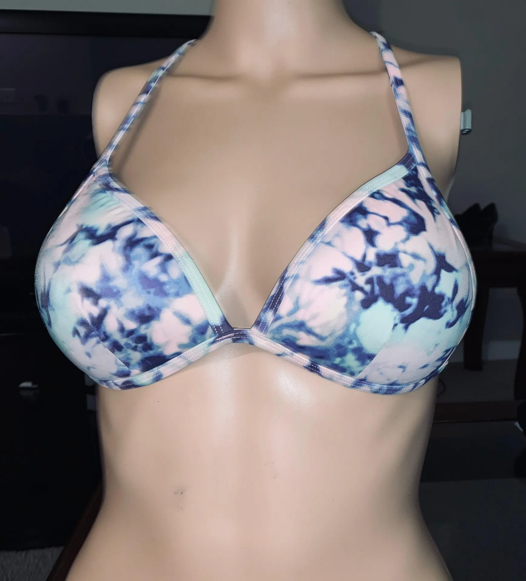 PINK victoria secret tie dye bikini top  - Image 2