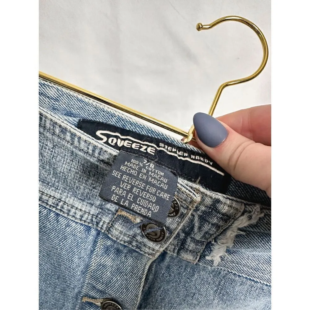 Squeeze Vintage denim shirt by Stephen Hardy Blue Size undefined - Image 9