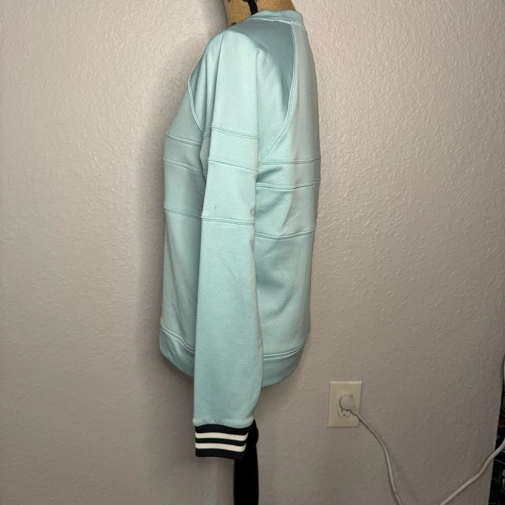 Cotopaxi Women Bandera Crew Technical Fleece Sweatshirt Aqua Size S Travel Gorp Blue - Image 12