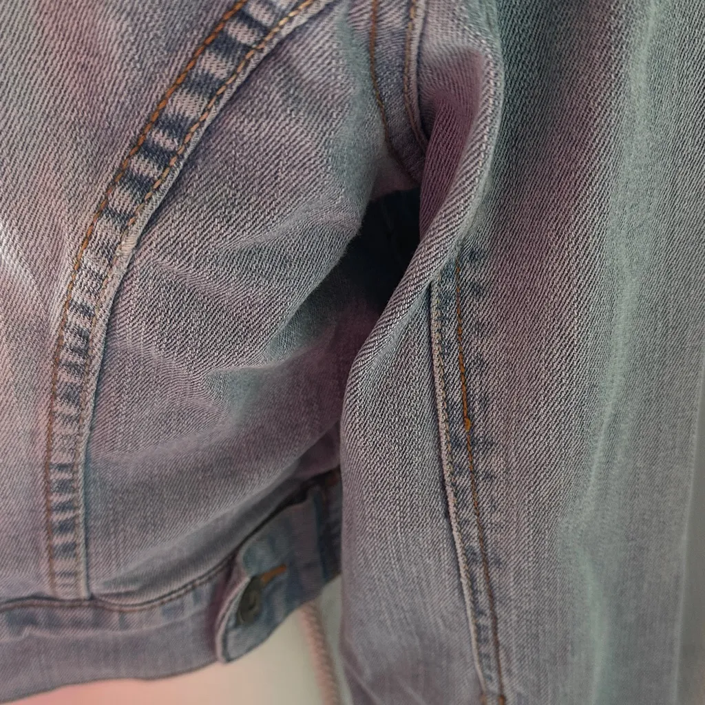 Paris Blues Sky Blue Denim Jacket - Image 7