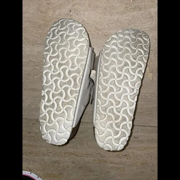 Birkenstock White Sandals Made In Germany‎ 38 US7 - Image 6