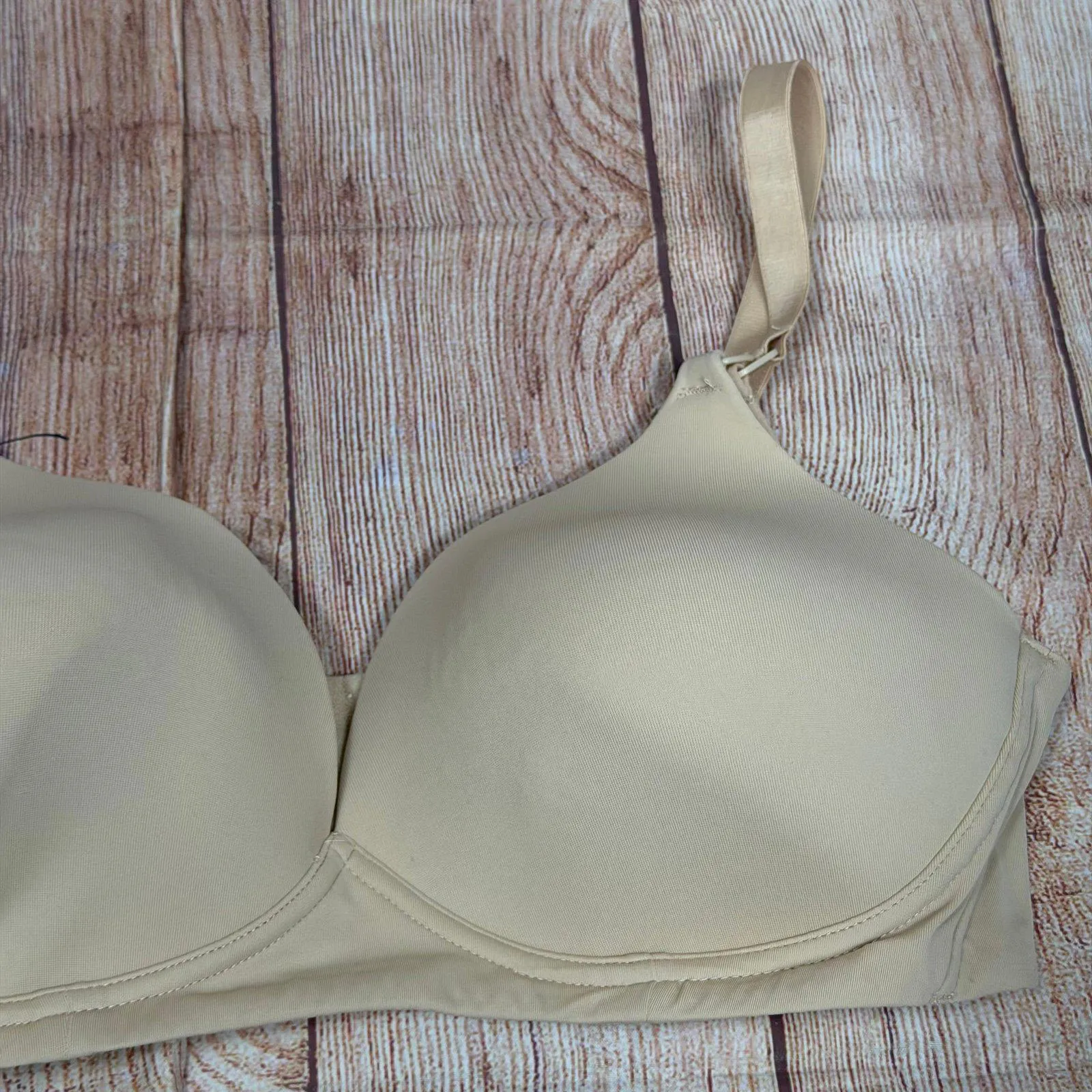 Motherhood Intimates Nursing Bra 36D Beige - Image 3