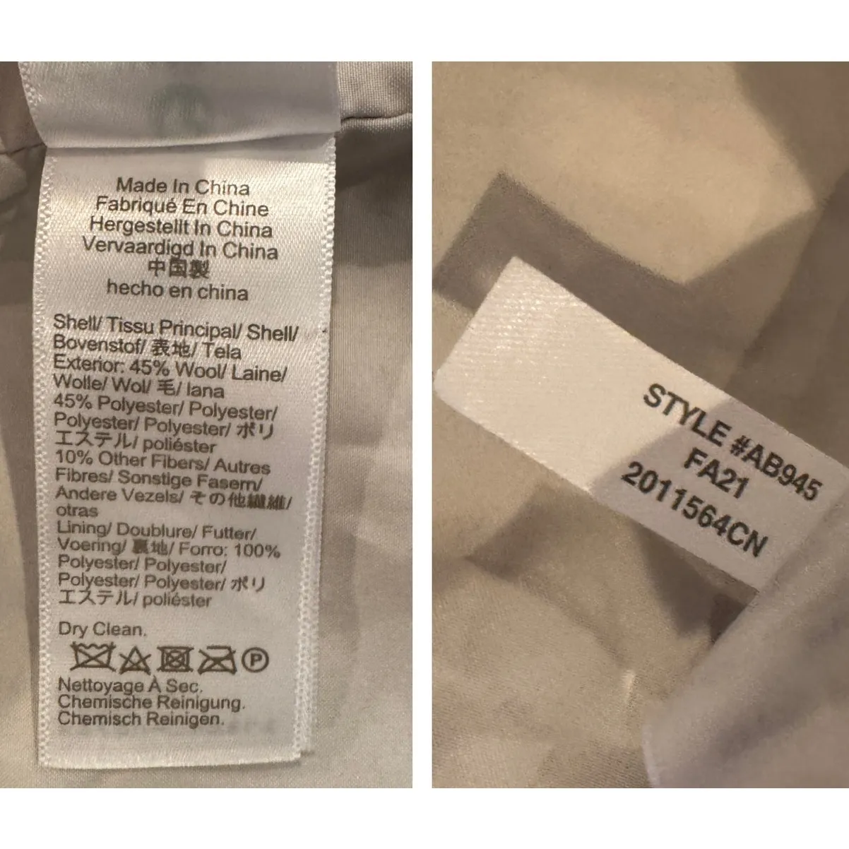 J. CREW Factory Wool Blend City Coat Size 6 - Image 10