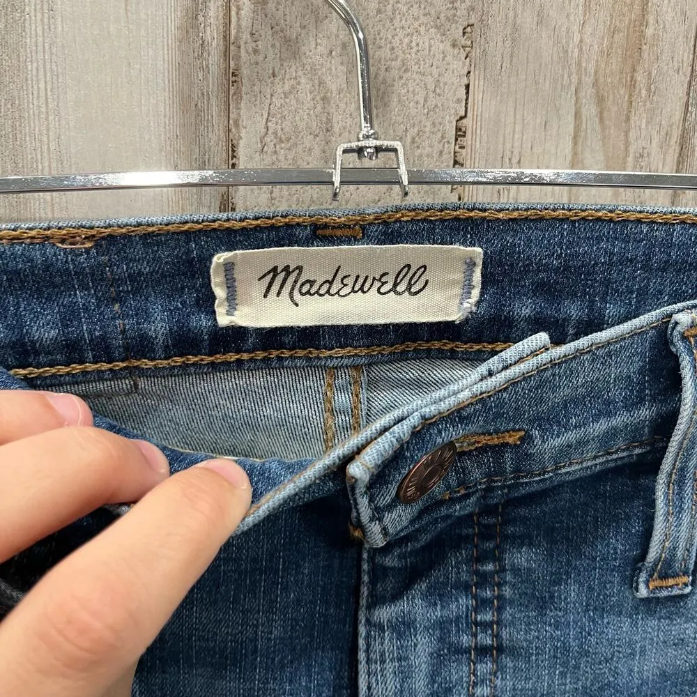 Madewell 10" High-Rise Skinny Jeans: Drop Step-Hem Edition J9400 - Image 4