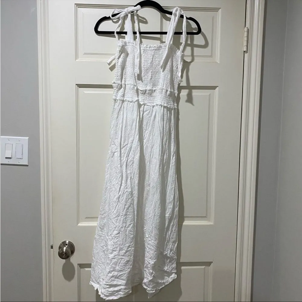 Lost + wanderer white midi dress M - Image 3
