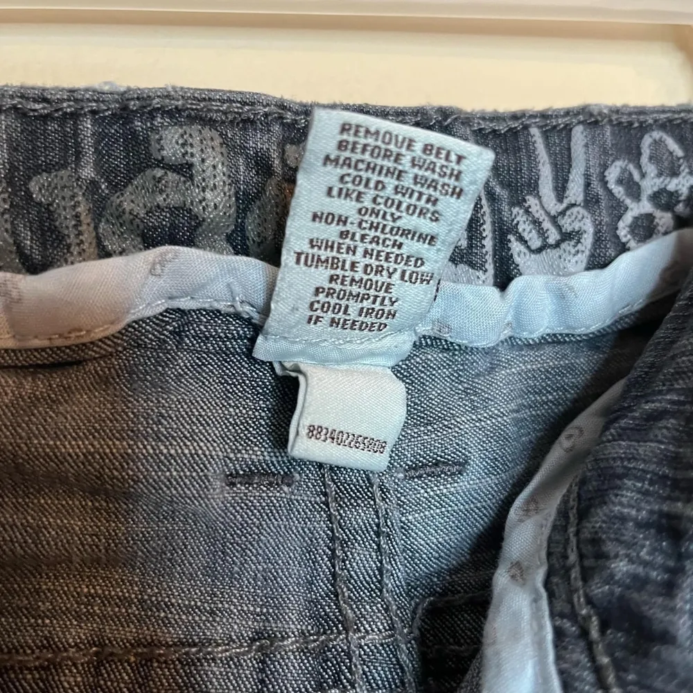 Mudd Y2K Low Rise Distressed Flare Leg Pants - Image 6