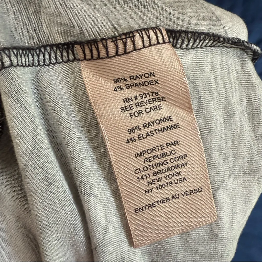 Philosophy Black Blouse with White Polka Dots 2X - Image 7