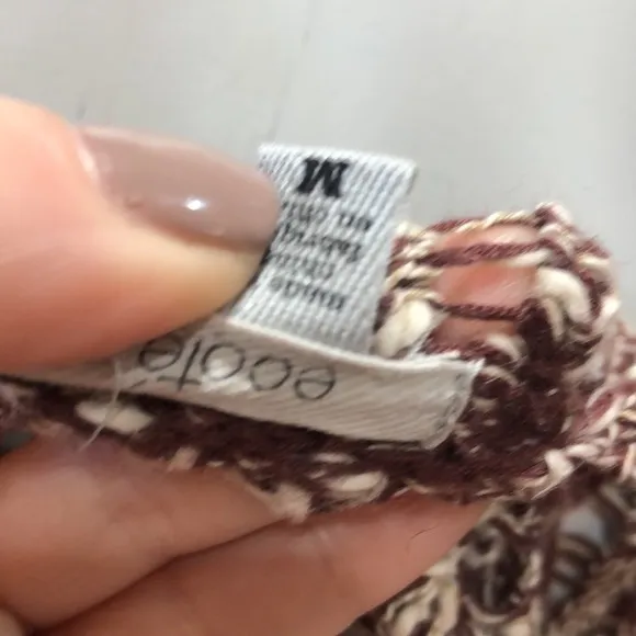 Ecote brown pullover knit sweater - Image 5