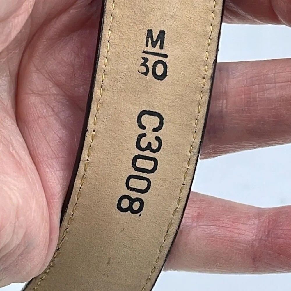 Brighton leather size 30 golfer’s buckle belt. - Image 3