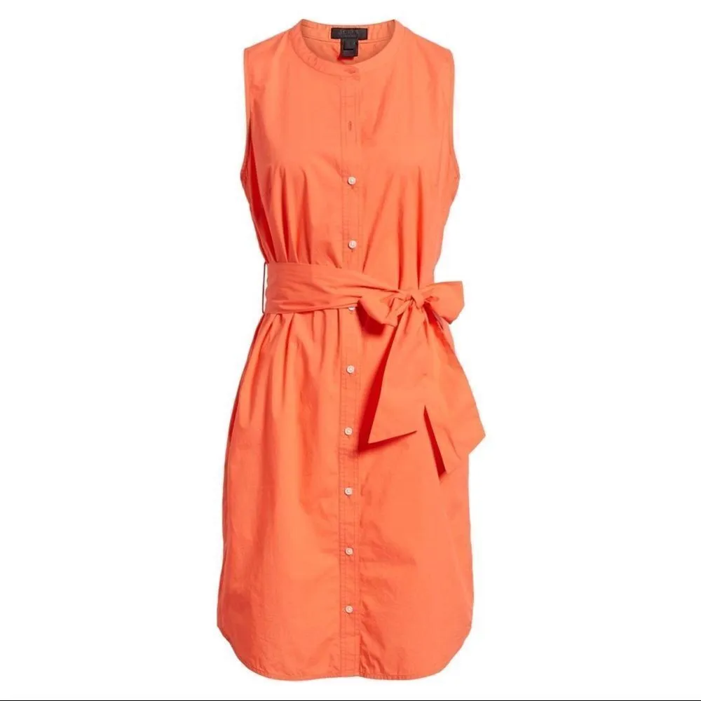 ✨2xHP✨Sleeveless Cotton Poplin Shirtdress
J.CREW✨ - Image 4