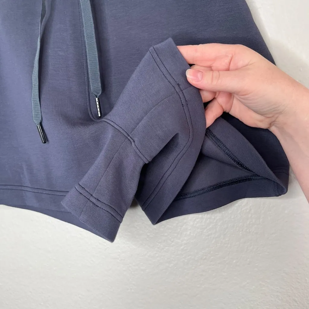 Spanx Womens AirEssentials Navy Blue 4 inch Shorts Small 50683r - Image 3