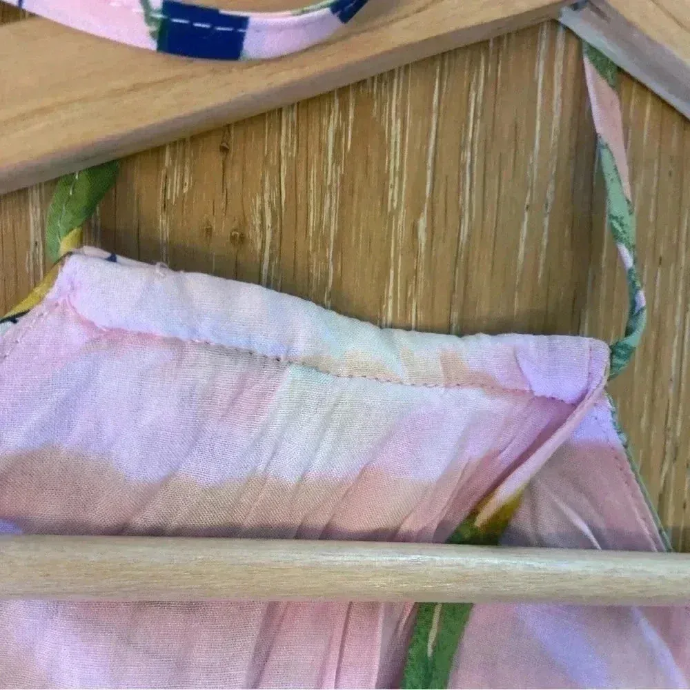 HYFYVE Wide Leg‎ Tropical Print Floral Jumpsuit Size Medium Party Cruise Resort - Image 11