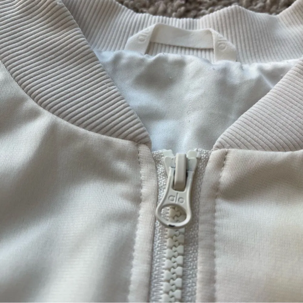 Prizewinner Cropped Bomber Jacket - Image 6