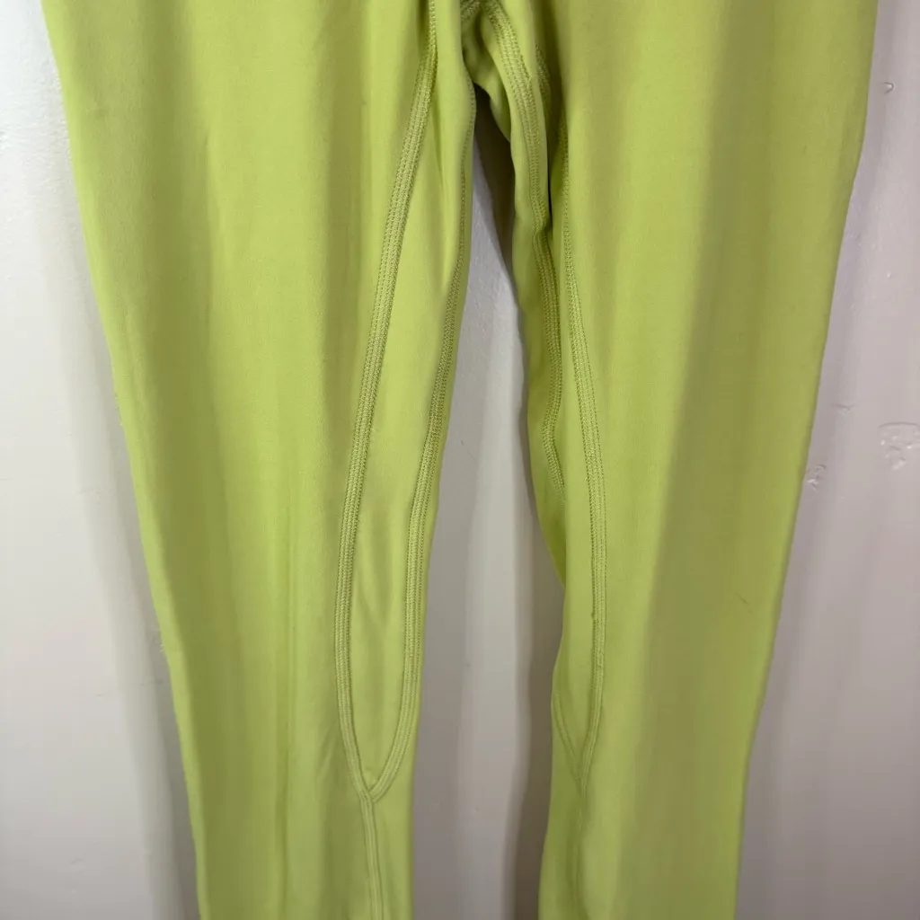 NWOT Lululemon Align Double Lined Thick 25” Green Leggings Size 0 Activewear‎ - Image 3