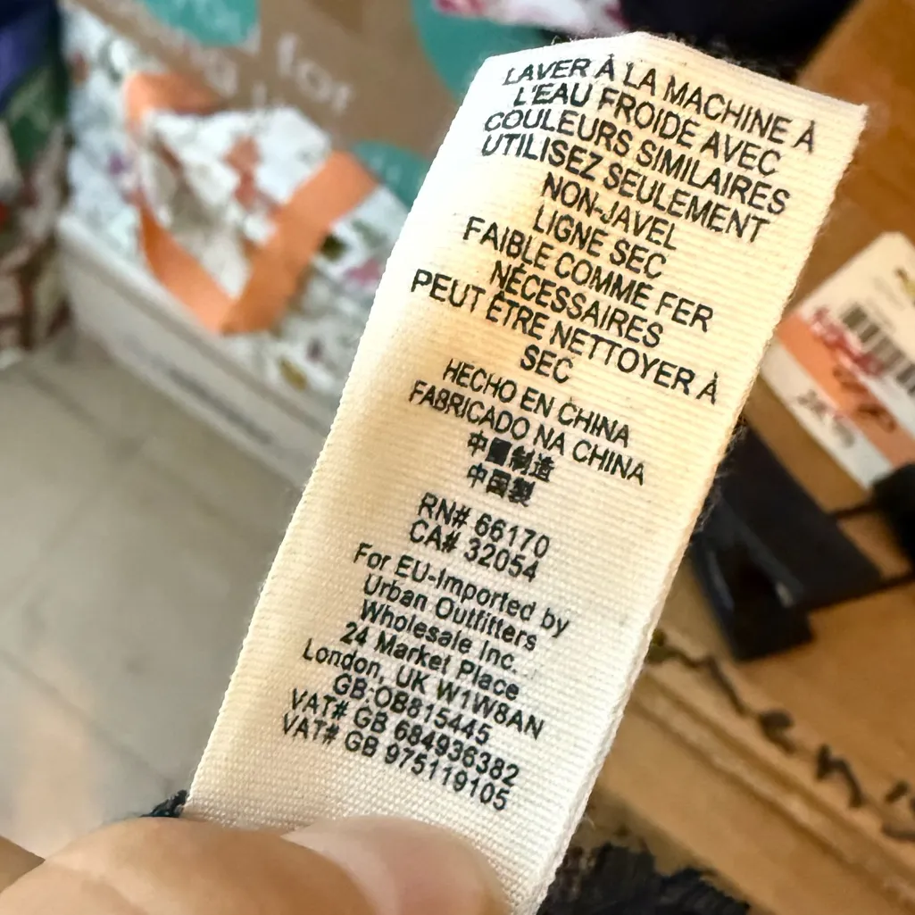 Free People Floral Cap Sleeve Lace Trim Bohemian Mini Dress - Image 5