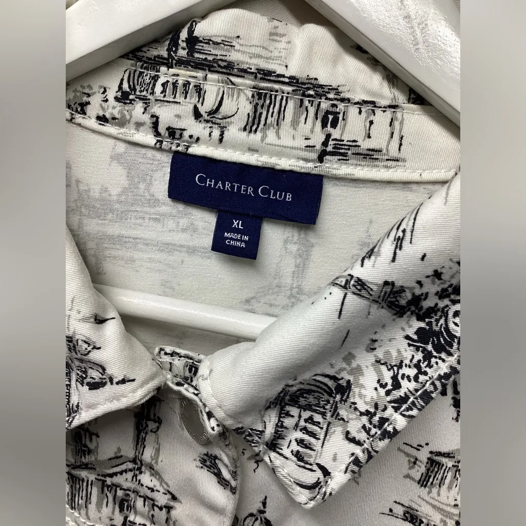 Charter Club denim jacket. Size XL - Image 15