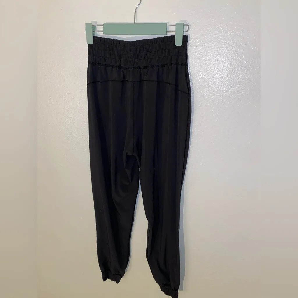 Lululemon Sun Setter Jogger Pant 28" High Rise Run Black Grey Womens 4 - Image 5