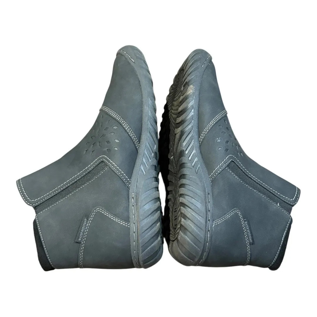 JBU Paulina Water Resistant Leather Ankle‎ Boots Black Comfort Women Size 9.5 - Image 11