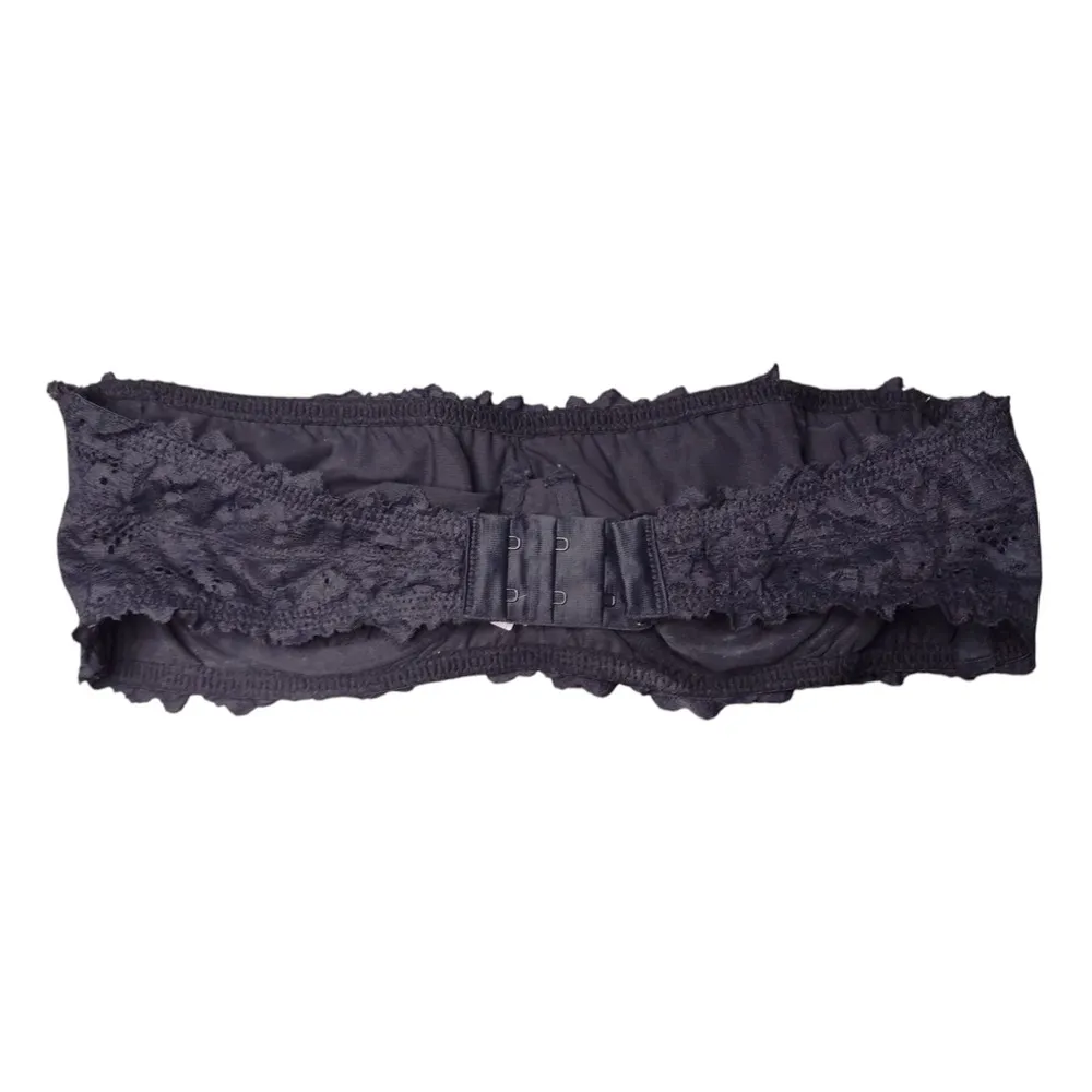 Aerie Black Lace Strapless Bra/Bandeau Size 36 B - Image 2