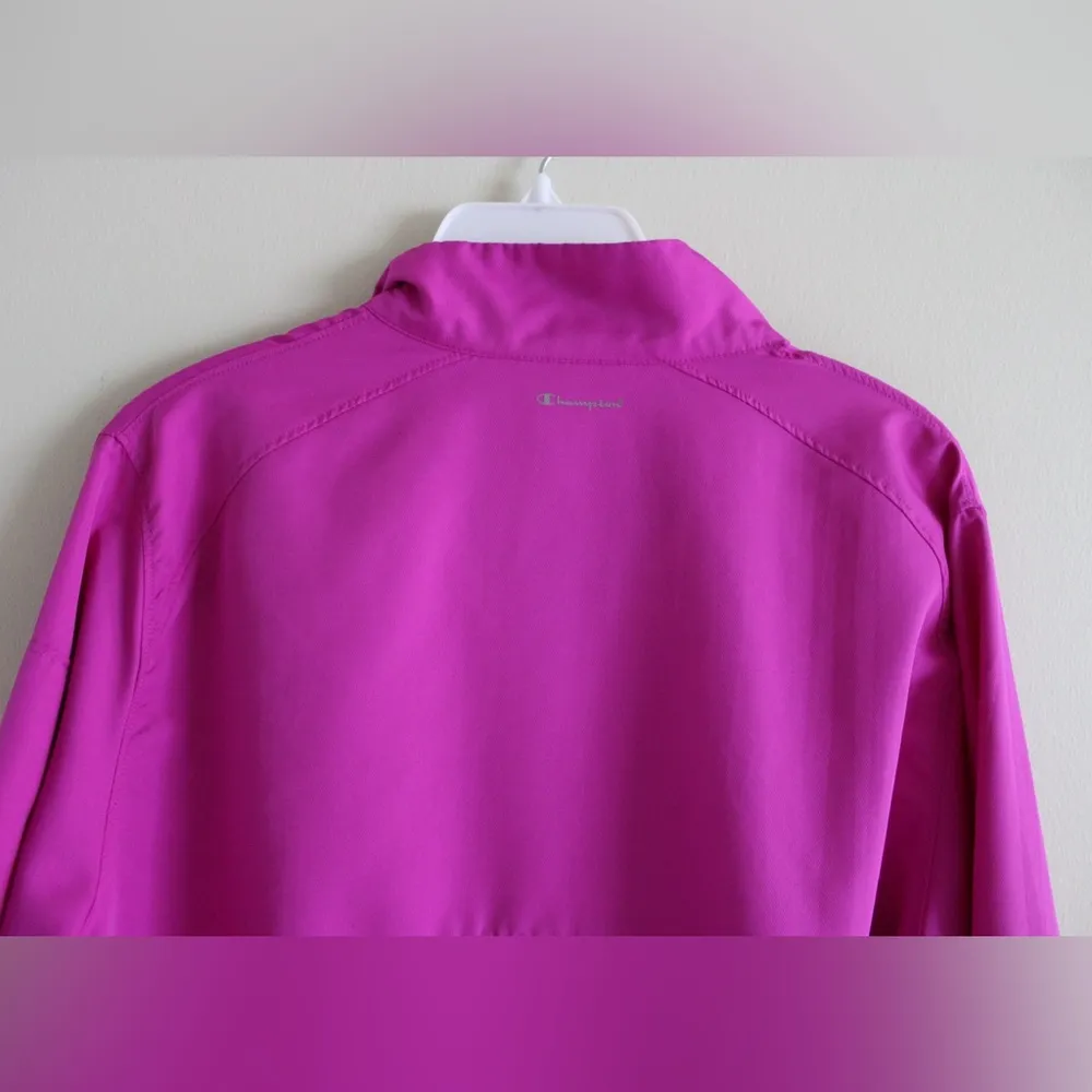 Champion Purple Windbreaker Jacket XL - Image 8