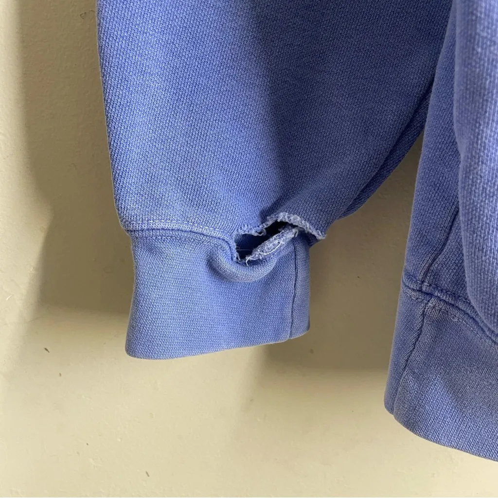 Skinny Dip Nantucket Crew Sweatshirt Blue Medium Comfort Colors Pullover *flawed - Image 10