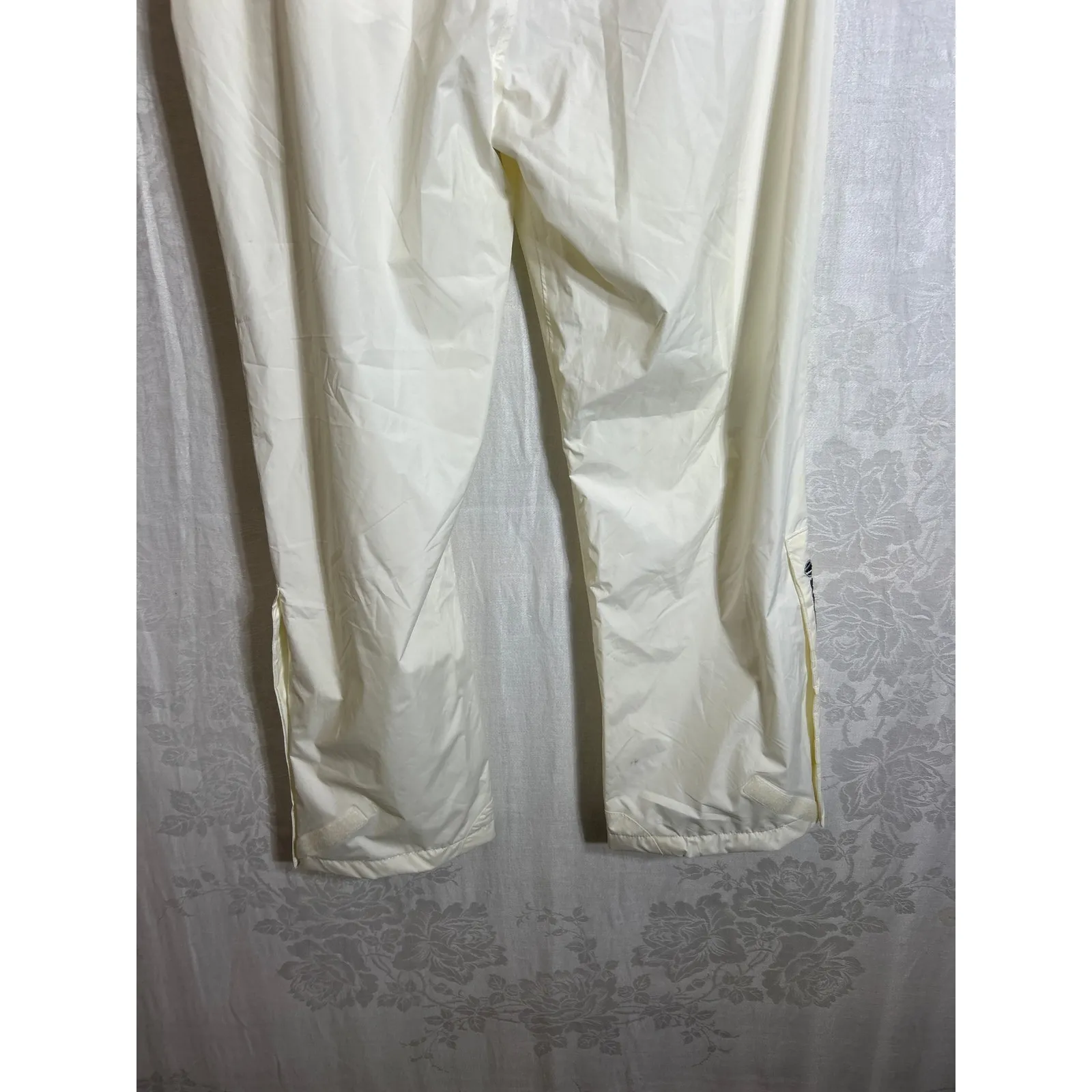 Sunice Typhoon Pants Large Off White Zip Ankles Lined Golf Waterproof Ski Snow - Image 11