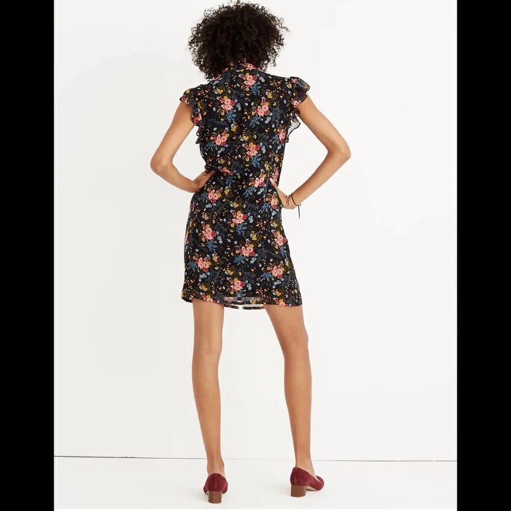 Madewell x No.6 Silk Beacon Dress in Garden Bouquet size 0 - Image 13