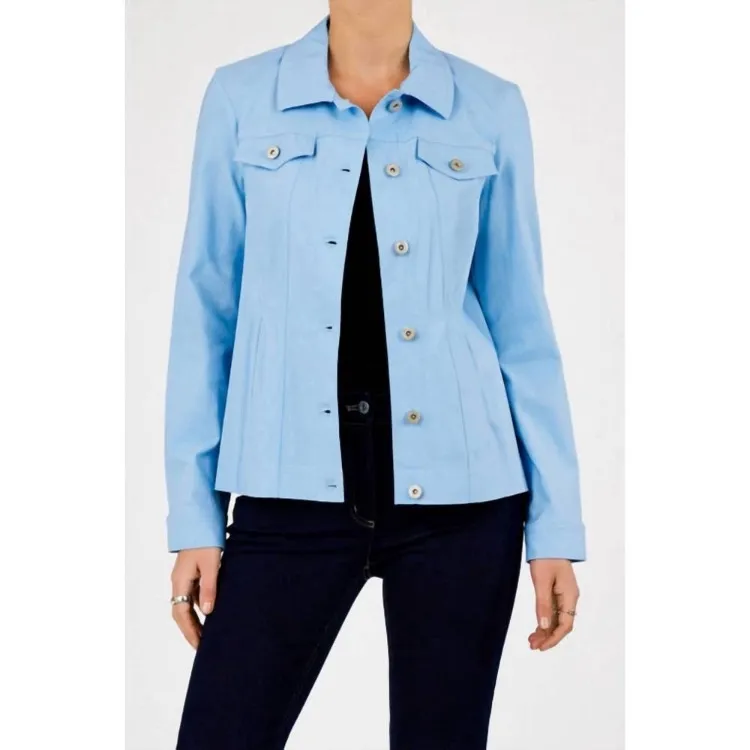 Robell Happy Jacket in Royal Blue Size 10 - Image 8