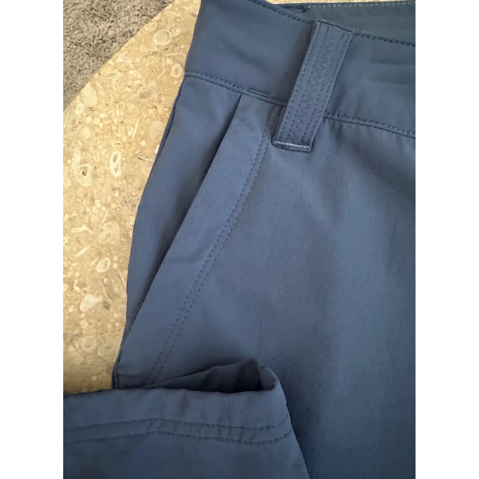 LLBean Women's Explorer Hiking Outdoor pants Size 12 Reg Blue Straight Leg - Image 8