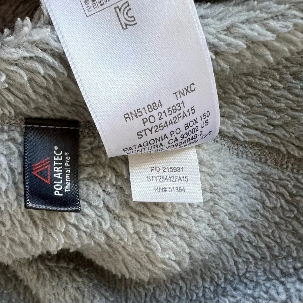 Patagonia Re-Tool Fleece Snap-T Pullover Sweater Size Medium - Image 8