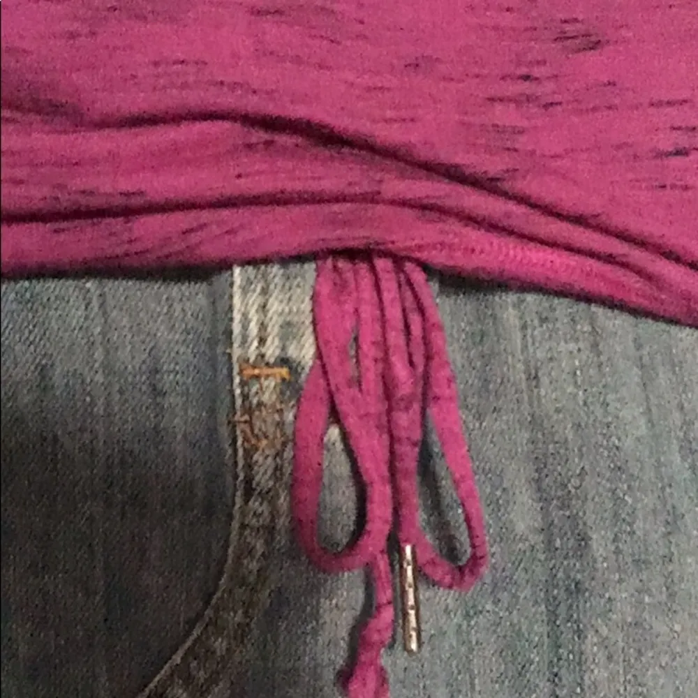 Calvin Klein Performance Athleisure Hooded Long Sleeve Cowl Neck Activewear Top - Image 5