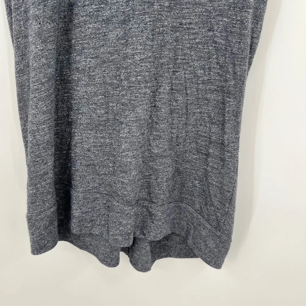 Athleta Siro Twist Sleeveless Tank Top high neck in Gray/ Black stretch sz small - Image 7