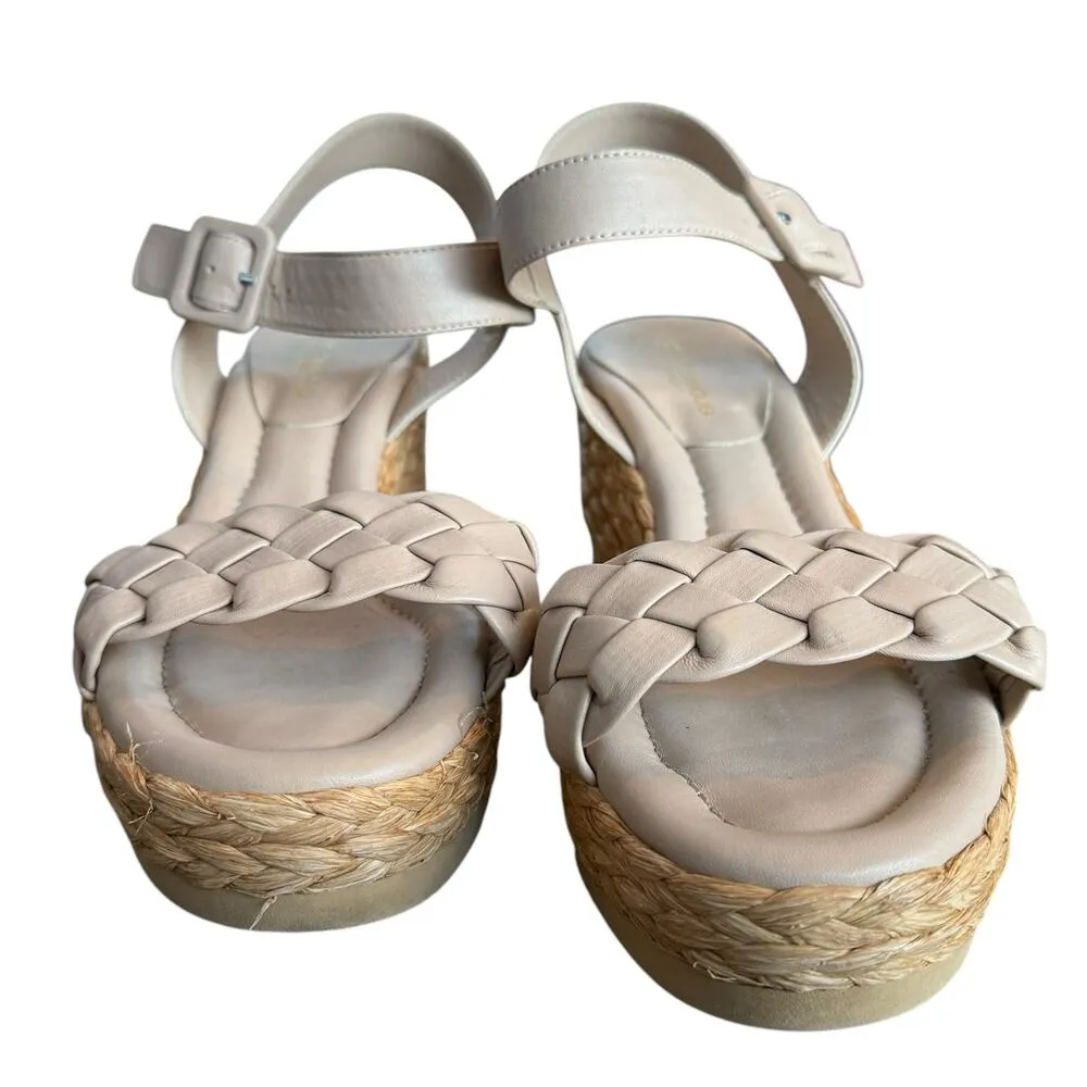 Andre Assous "Cecilia" Espadrille Wedge Sandal Size 10 - Image 5