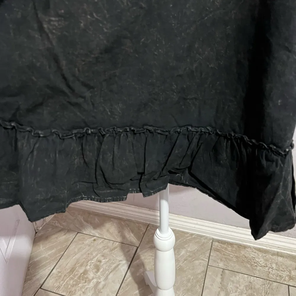 Lacausa Reina Mini Black Tiered sleeveless Dress - Image 6