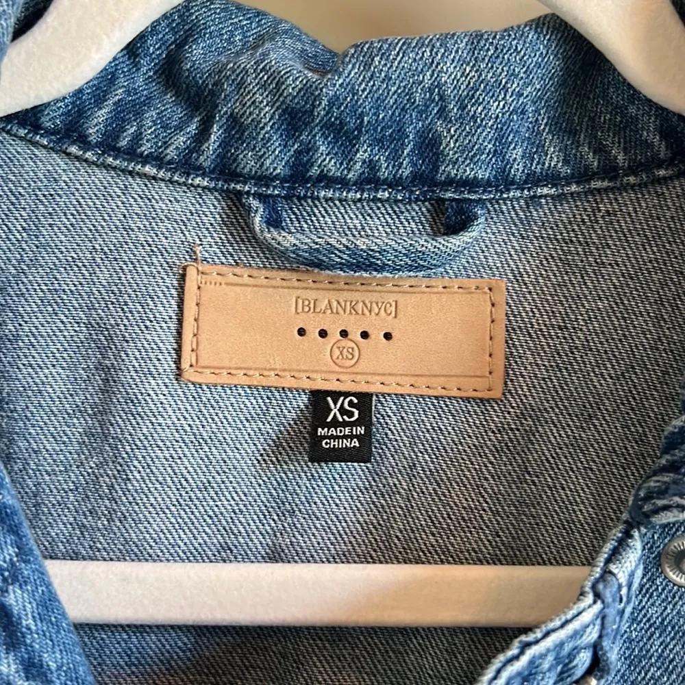 Blank NYC Wondering Why Denim Jacket XS - Image 9