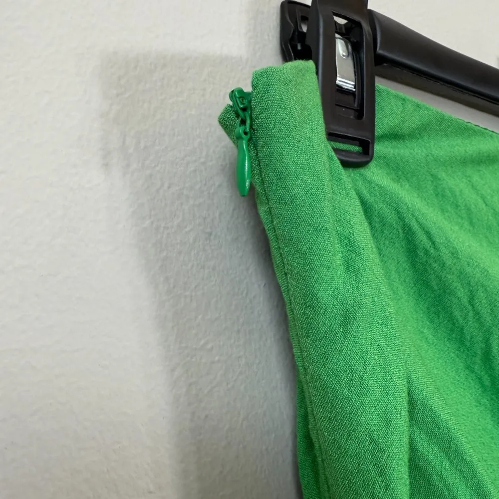 SNDYS x Molly King Nobu Mini Dress Womens 6 Green Strapless Ruched Revolve Party - Image 10