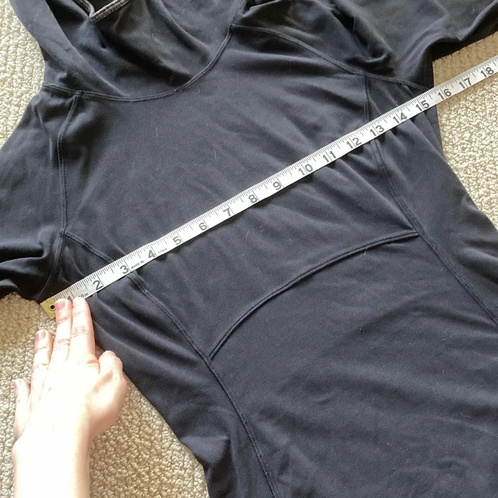 LULULEMON Shape Up Pullover Black Grey Align Top Nulu Long Sleeve Top Shirt 4 - Image 12