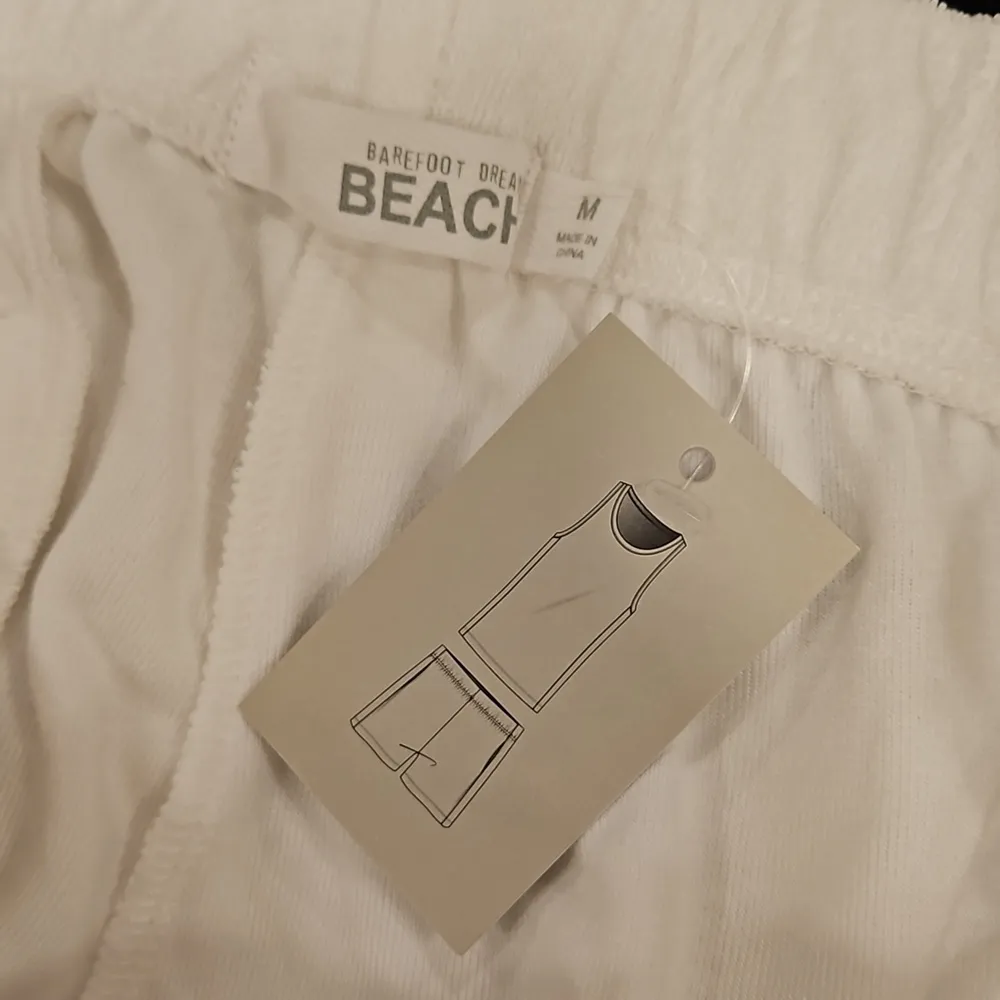 đź’•BAREFOOT DREAMSđź’• Cozy Terry Luxe Chic Mix Tank and Short Set Sea Salt & Stone - Image 15