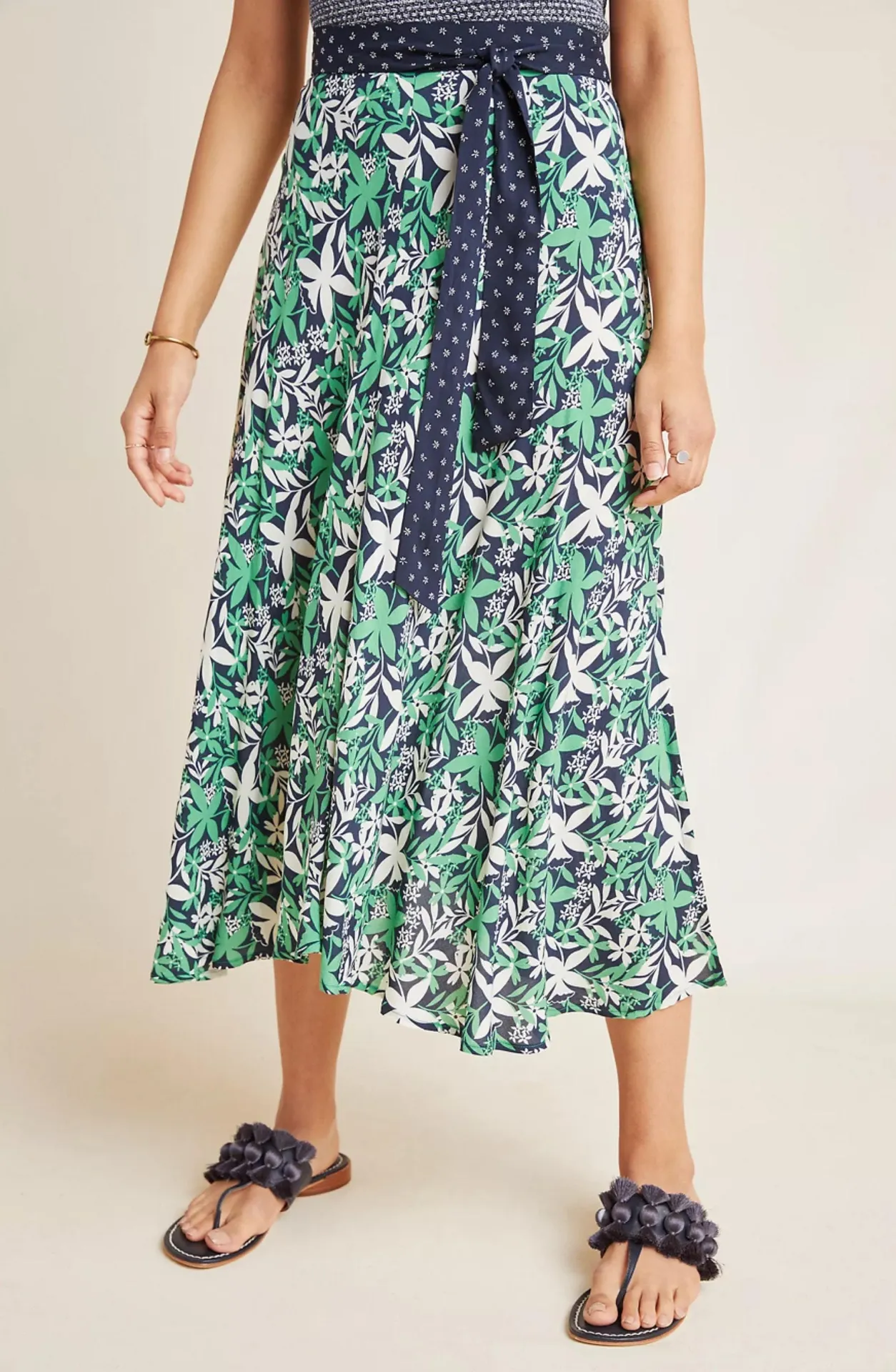 Velvet by Graham & Spencer Susannah Wrap Midi Skirt - Image 4