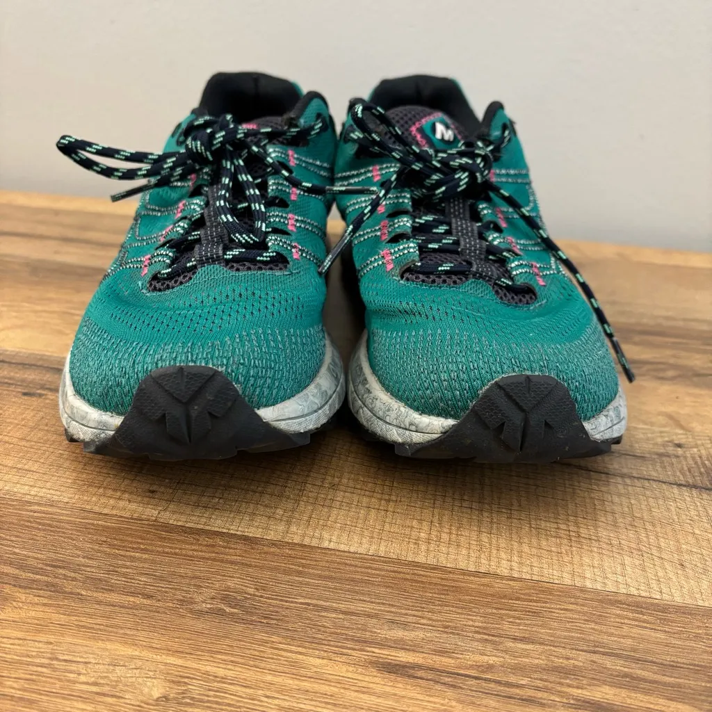 Merrell Moab Flight Trail Running Shoes Marine Women’s - Image 2